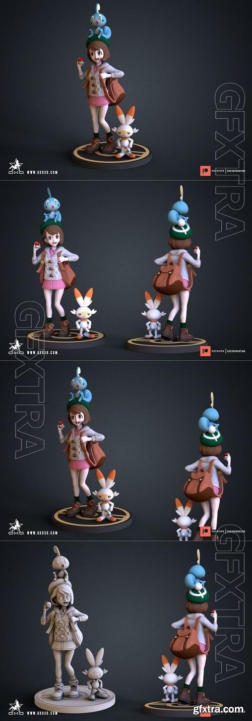 Gloria - Pokemon Sword and Shield 3D Print