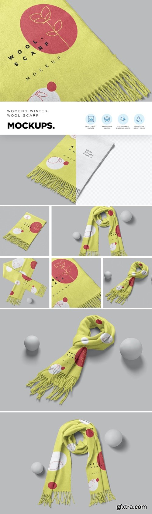 Winter Scarf Mockups D5FJEUE