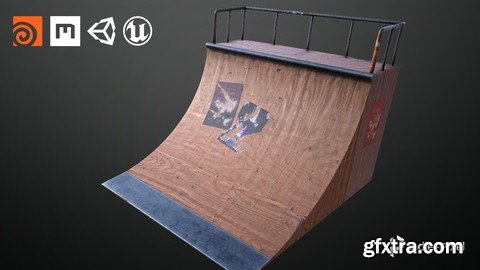 Houdini 18 - Procedural Prop Modeling - Skate Ramp