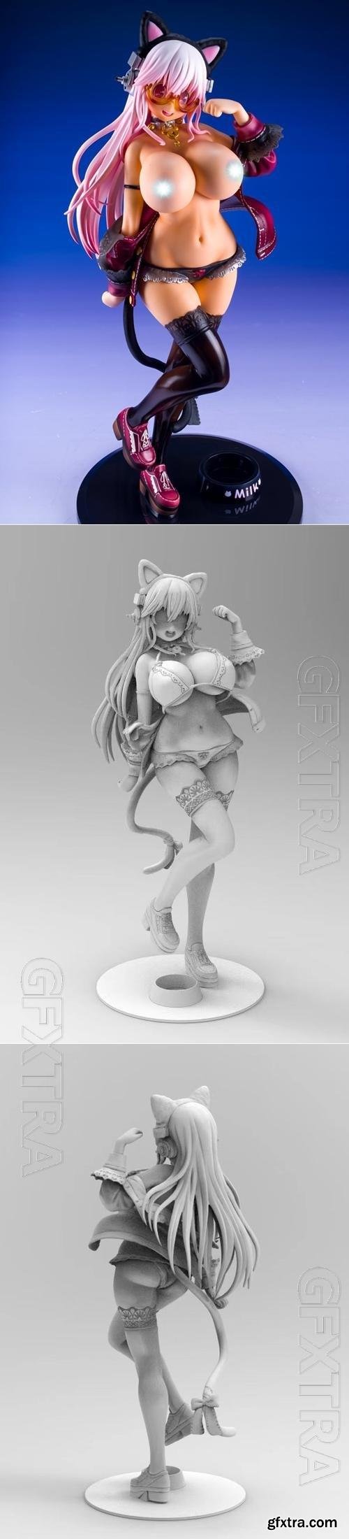 Super Sonico 3D Print