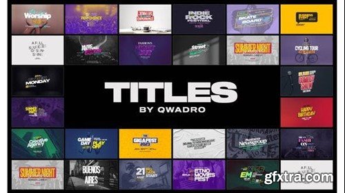 Videohive The Titles 39020421