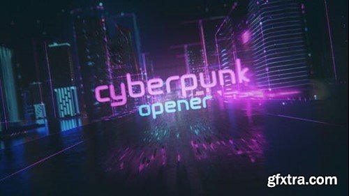 Videohive Cyberpunk Opener 29697438