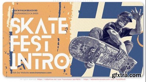 Videohive Skate Festival Intro 39363364