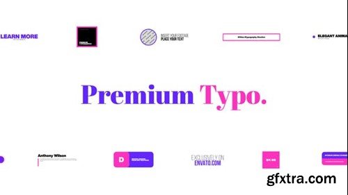 Videohive Premium Typography 39250911