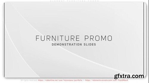 Videohive Elegant Furniture Promo 39379174