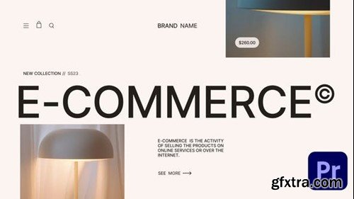 Videohive Minimalistic E-Commerce Promo 39242816