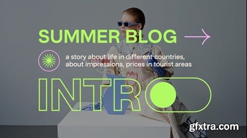 Videohive Summer Blog Intro 39177776