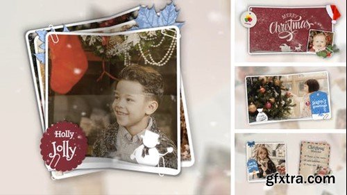 Videohive Christmas Folded Slideshow 29359848