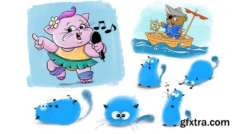 How To Draw Digital Cartoon Illustrations