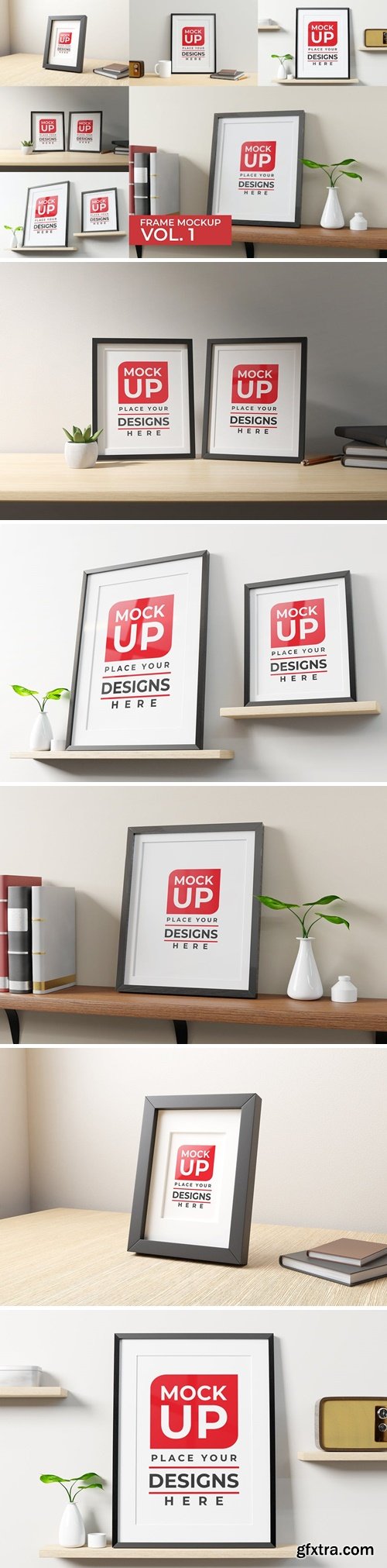 Realistic Frame Mockup Vol.1 FDWQRKW