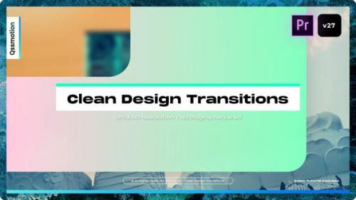 Videohive - Clean Design Transitions For Premiere Pro - 39377845 - 39377845