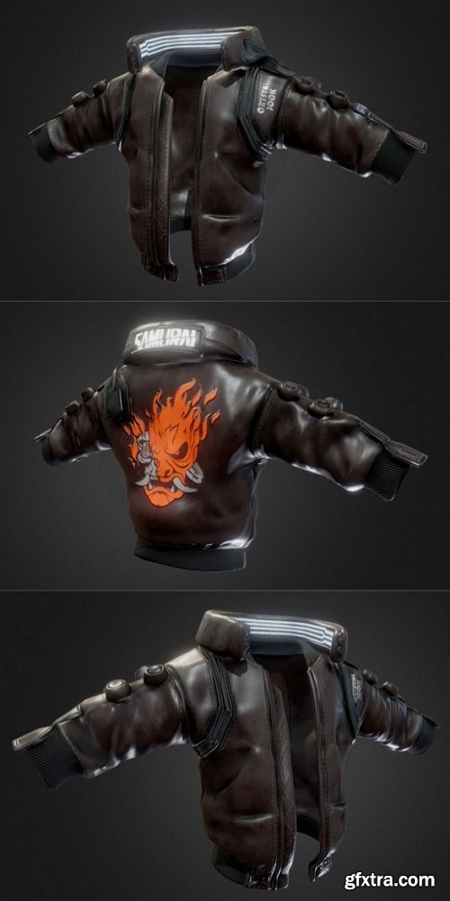 Samurai Jacket 3D Model