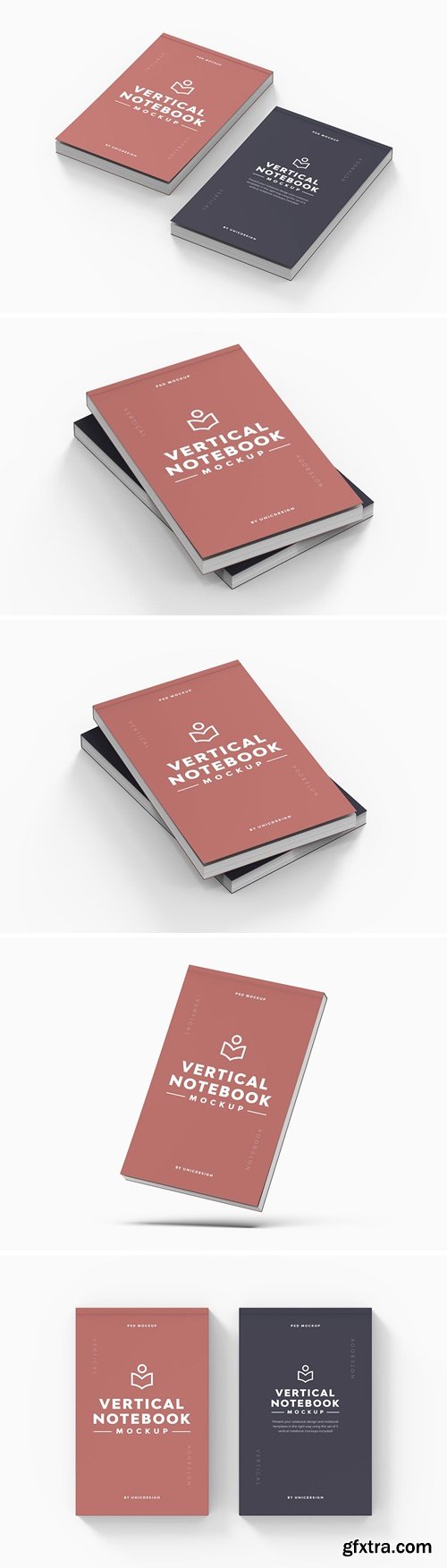 Vertical Notebook Mockup VDPN3V6