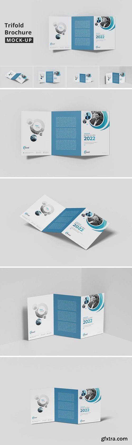 A4 Trifold Brochure Mockup V4 TN67DZP