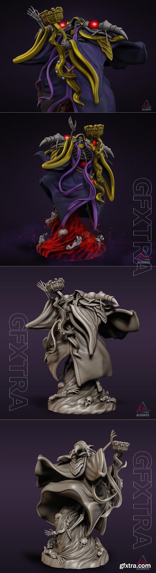 Ainz Ooal Gown - Overlord 3D Print