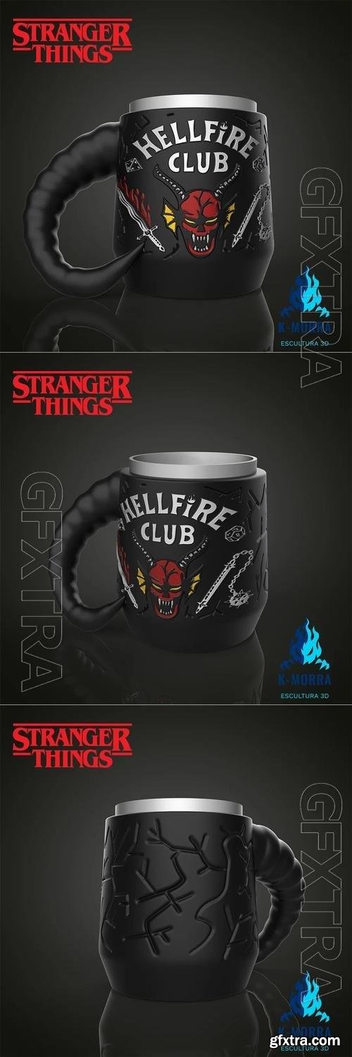 Stranger Things mug or mate (Hellfire Club) 3D Print