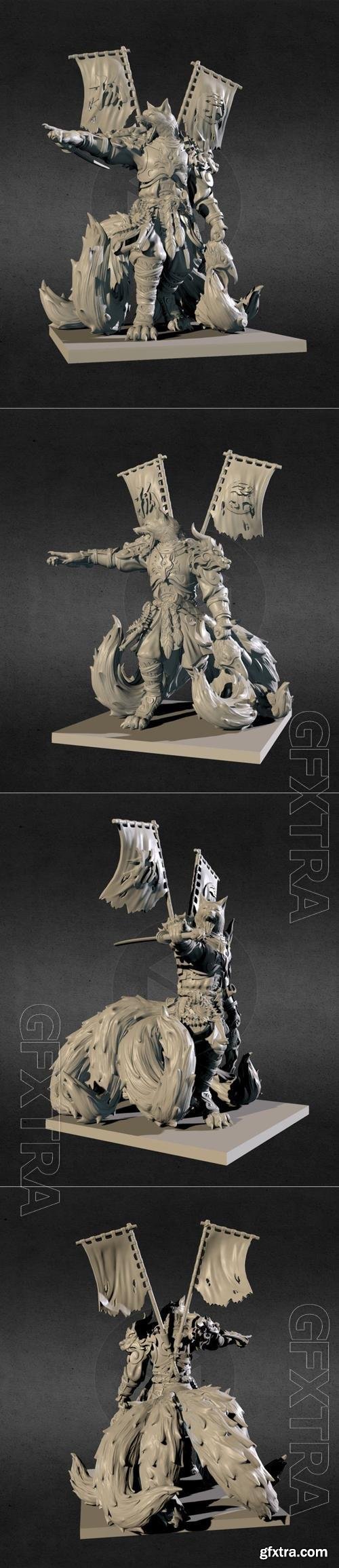 ODA kitsune shogun 3D Print