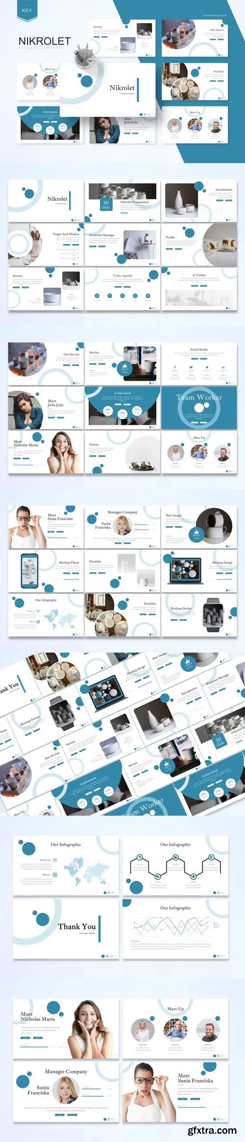 Nikrolet - Keynote Presentation Template