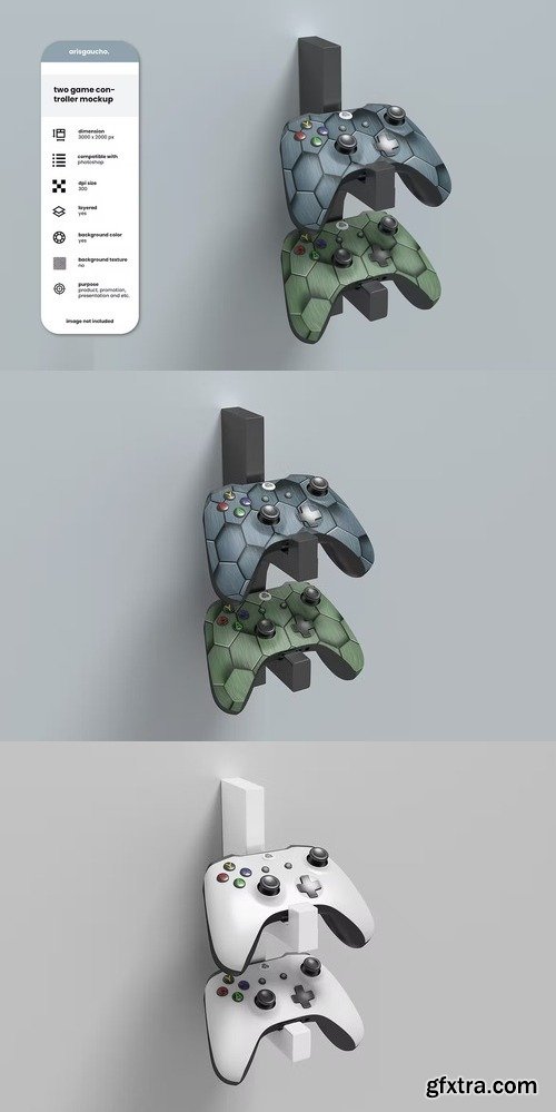 Two Game Controller Mockup