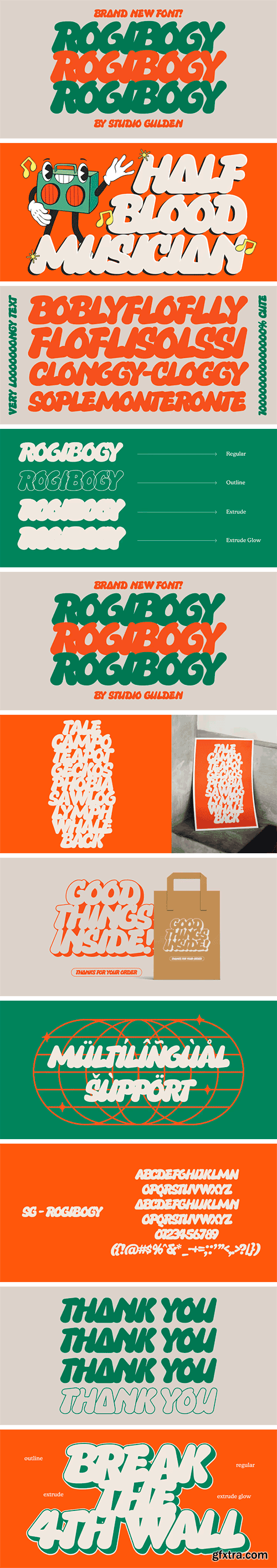 SG Rogibogy Font Family