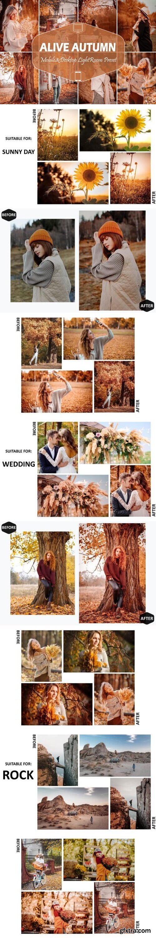 10 Alive Autumn Lightroom Presets