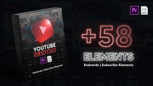 Videohive - Youtube Elements Pack - 39395460 - 39395460