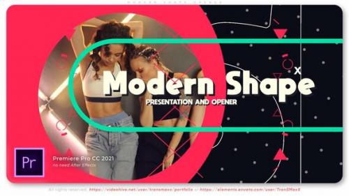 Videohive - Modern Shape Opener - 39441393 - 39441393