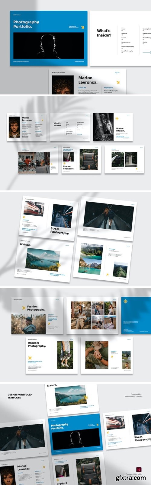 Modern Landscape Photography Portfolio Template 4T7CG7K