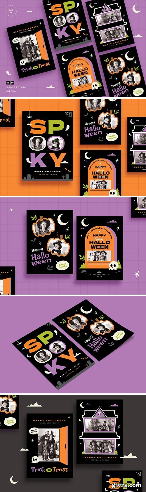 Halloween Photo Card CUUUTRG