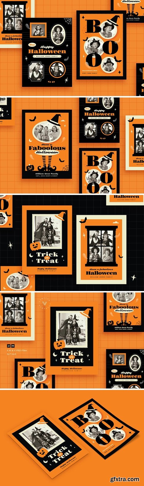 Halloween Photo Card KN5TL72