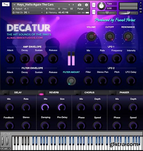 Almalibrestudios DECATUR The Hit Sounds Of The 1980s KONTAKT