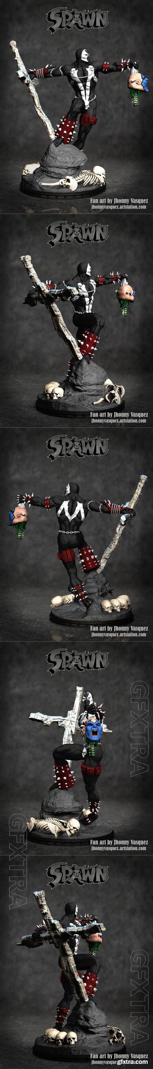 Spawn Decapitacion 3D Print