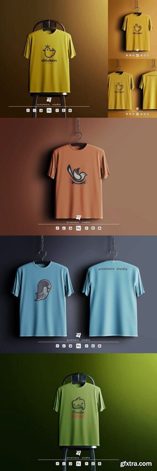 Bundle Shirt Mockups