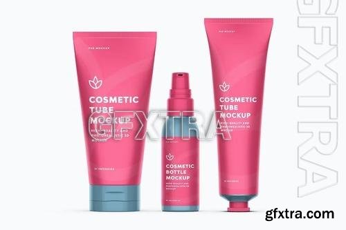 Cosmetic Packaging Mockup B LAZ M GFxtra