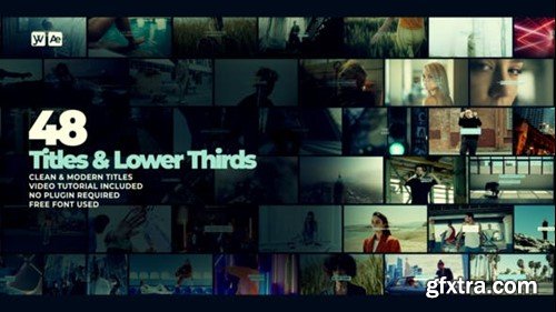 Videohive Titles & Lower Thirds 39444068