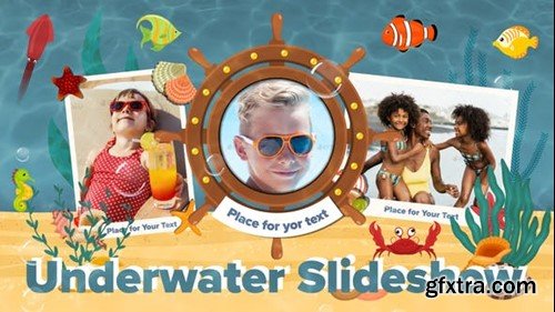 Videohive Underwater Children's Slideshow 39457557