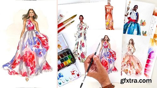 Watercolor Painting: From Stick Figure to Fashion Illustration