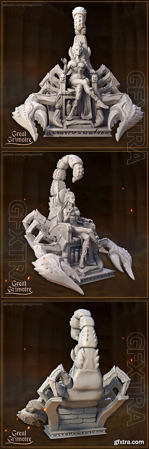 Selket Goddess of the Dead 3D Print