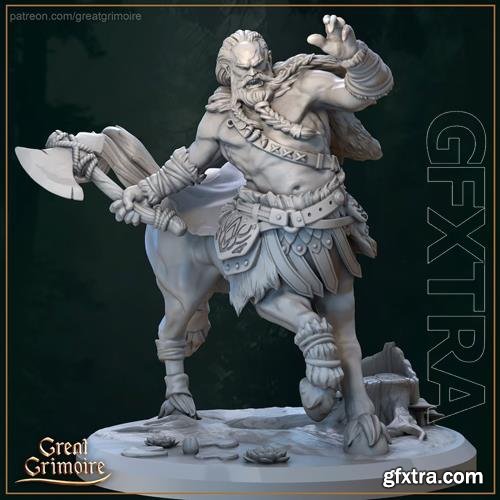 Krataros The Сentaur Champion 3D Print