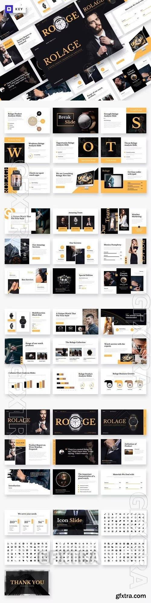 ROLAGE - Watch Product Keynote Template E6W6VKT