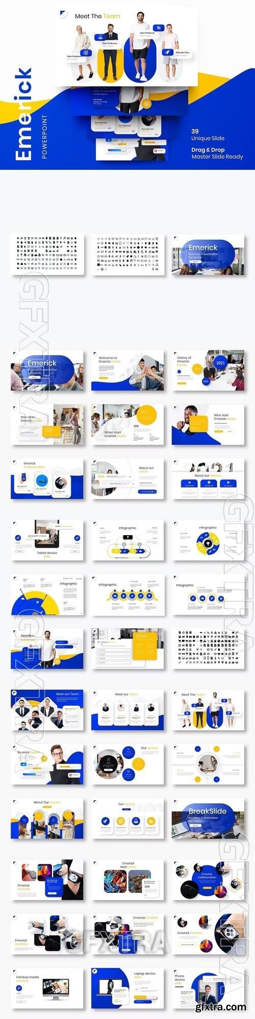 Emerick – Business PowerPoint Template KVZPUM4