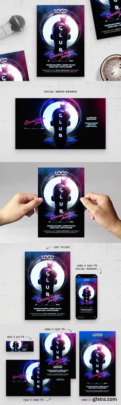 Club DJ Flyer Template