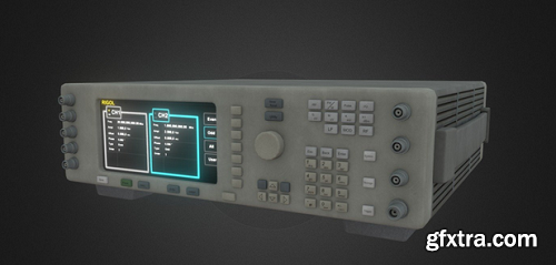 Simplified RF- Generator 3D Model