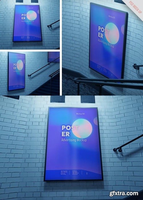 Metro Poster Mockups