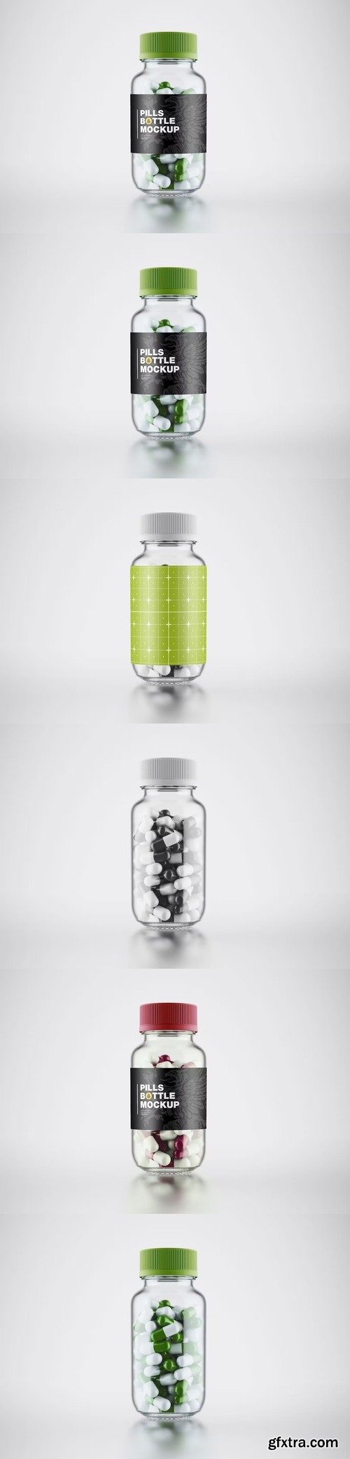 Pills Bottle Mockup