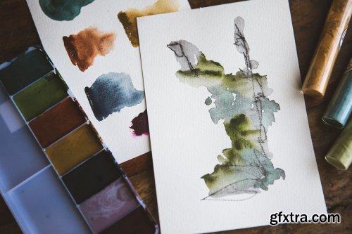  Graphite Watercolor - Making Your Own Graphite Watercolors from Graphite Powder And Pigments