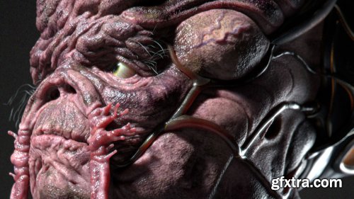 The Gnomon Workshop - Designing & Creating a Creature Bust - From 2d Concept to Final 3d Asset 