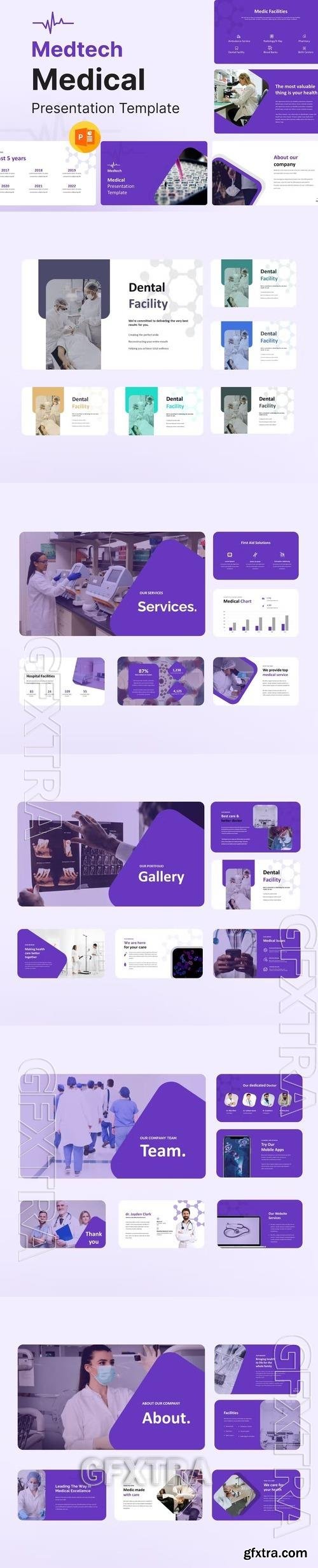 Medetch – Medical PowerPoint Presentation Template 5NRRCUJ