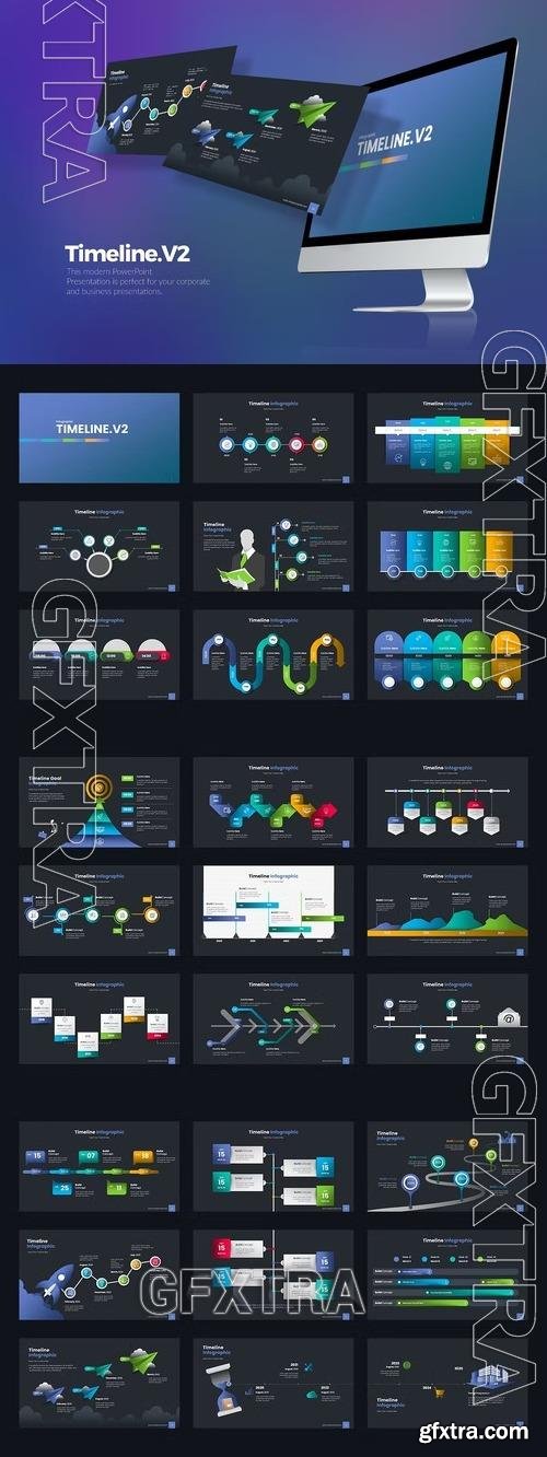 Timeline.V2 PowerPoint Presentation DZH7UTN