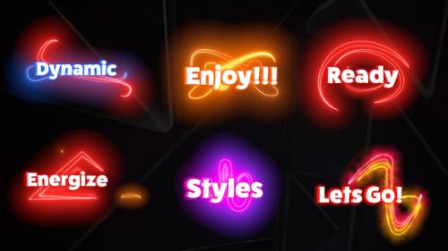 Videohive - Neon Text Animation - 39412118 - 39412118